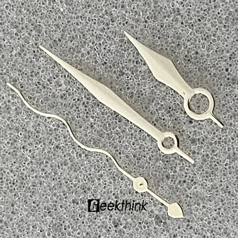 NH35 Hands Curly Ripple Hands Gold Rose Silver No Luminous Watch Needle Suitable For NH35 NH36 4R 7S Movement Qme G
