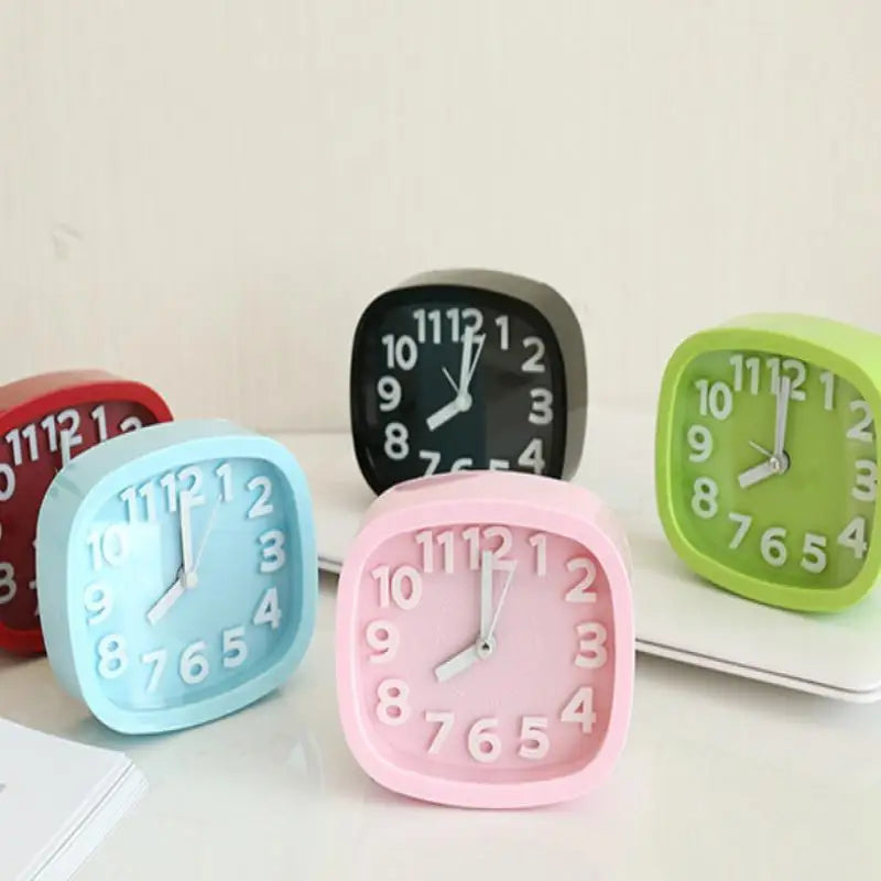 Quartz Clock Desktop Ornaments Alarm Electronic Creative Personality Qme