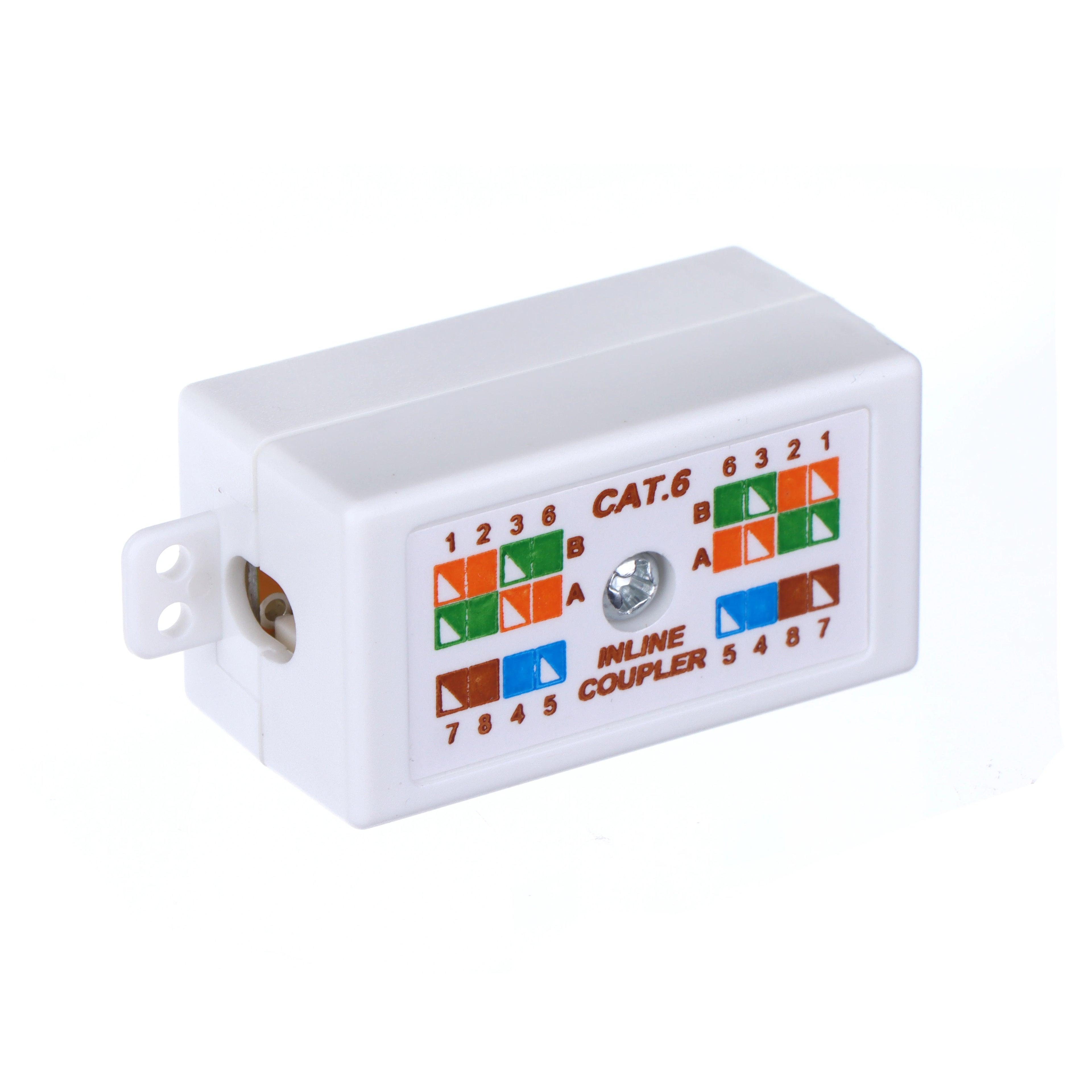 Inline Punchdown Krone Coupler Joiner Cat6 Cat5E Ethernet Network Qme Cat6