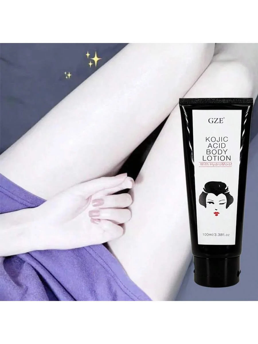 GZE Kojic Acid Body Lotion With Kojic Acid & Niacinamide Moisturizing Hydrating Face & Body Cream Suitable For Alll Skin Types Qme 100ml