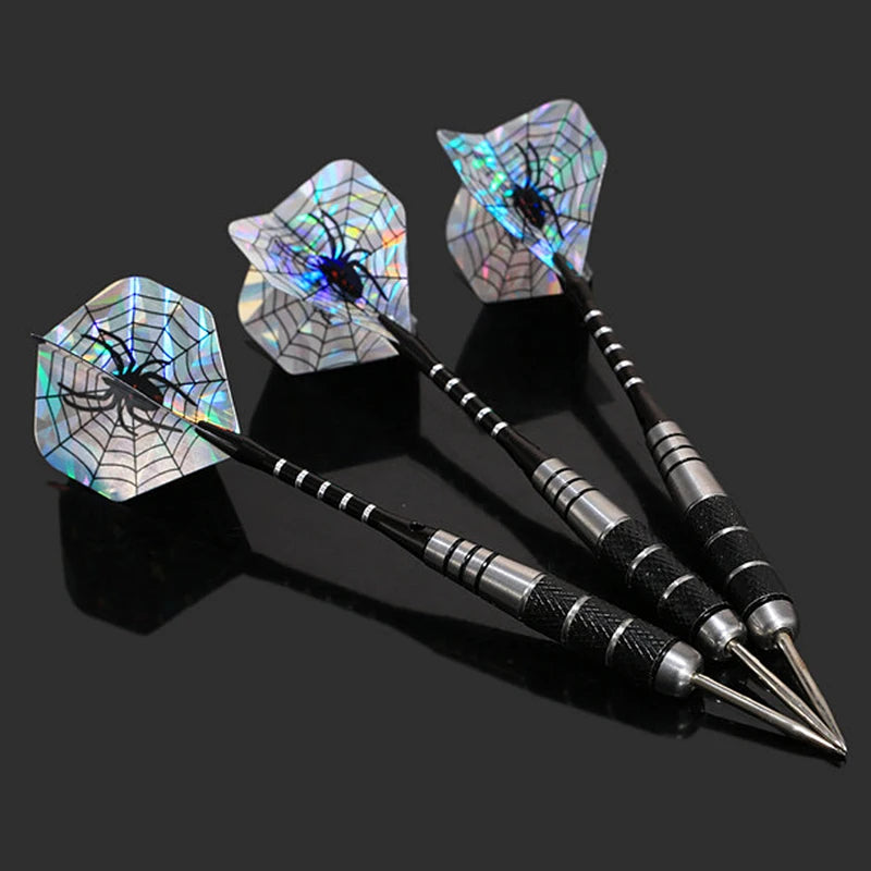 3 Pieces In A Pack 22g Anti-fall Needles Full Metal Darts Set Safety Video Game Darts Indoor Soft Darts Steel Shaft Darts Qme