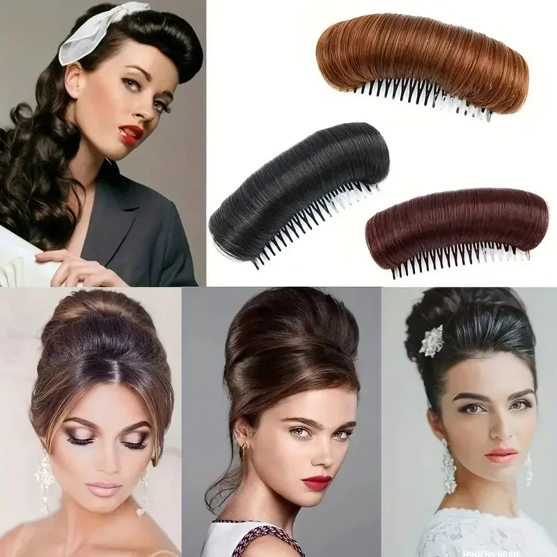 Wig Cushion Stable Hair Roots Volumizing Fiber Insert Comb Invisible Fluffy Hair Pad Female Heightening Artifact Hairstyle Tool Qme