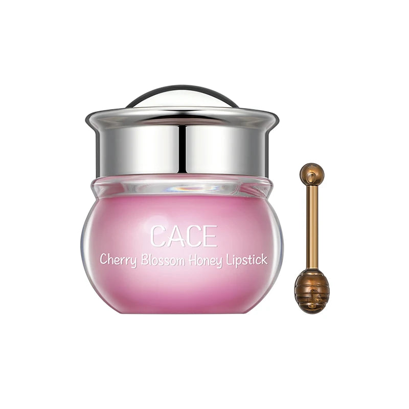 CACE Lovely Honey Cherry Lip Oil Nourishing Lip Balm Long Lasting Moisturizing Clear Lip Oil Lip Gloss Lip Care Beauty Makeup Qme 01