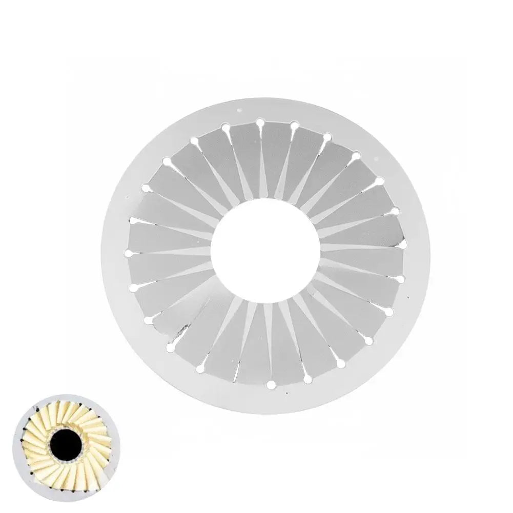 Crafting Template Clear Plastic Ribbon Flower Maker DIY Hobby Art Qme 9cm
