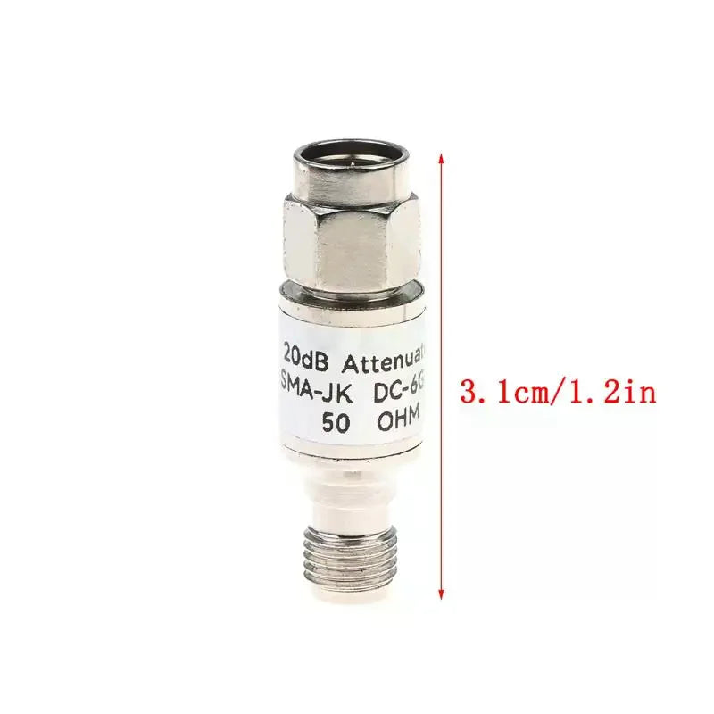 2W/5W DC Blocker BNC Male To Female 50 DC-3.0GHz RF Coaxial Blocker SWR 1.2 DC Blocker Connector Qme