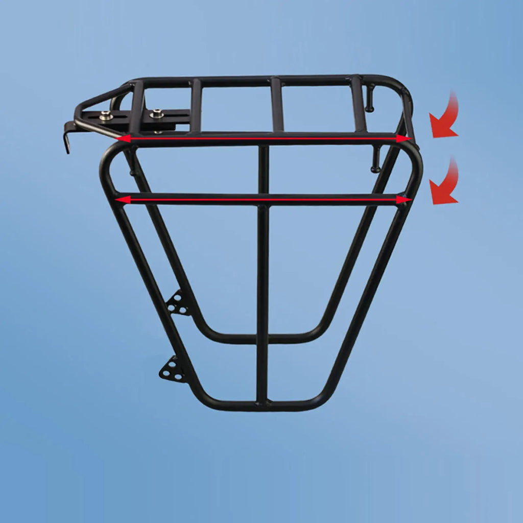 Mountain Bike Front Rack Bike Front Basket Cycling Supplies for Luggage Fishing Fitness Sports Outdoor Activities Family Friends Qme
