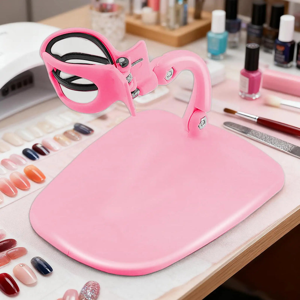 Nail Polish Bottle Holder Display Fixing Clip Adjustable Gel Nail Polish Holder Organizer for Beauty Women Girls Home Manicure Qme
