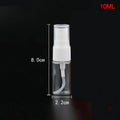 Mini Portable Transparent Plastic Spray Bottle Refillable Container Qme 10ml
