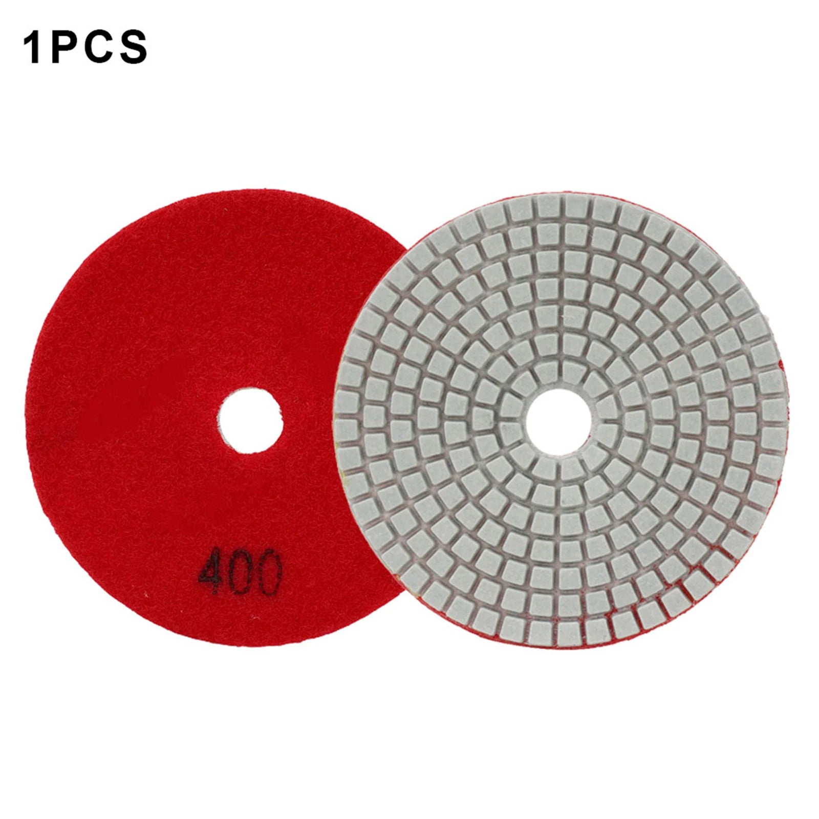 4 Inch 100mm Polishing Pads Wet/Dry For Granite Stone Concrete Marble Polishing Use Grinding Discs Pad Tools Qme 400grit