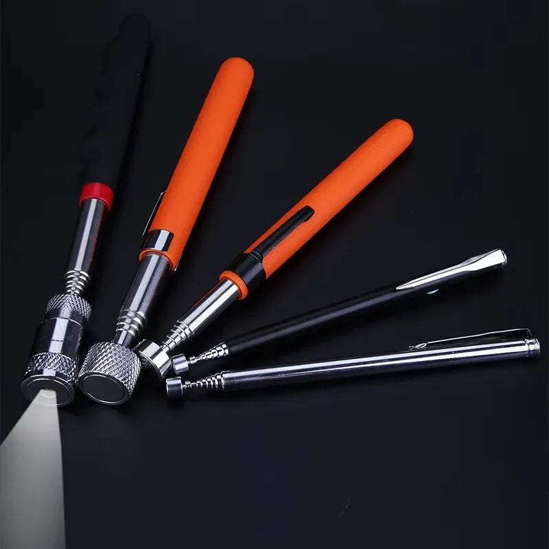 1pc Mini Portable Telescopic Magnetic Magnet Pen Handy Tool Capacity For Picking Up Nut Bolt Extendable Pickup Rod Stick Qme