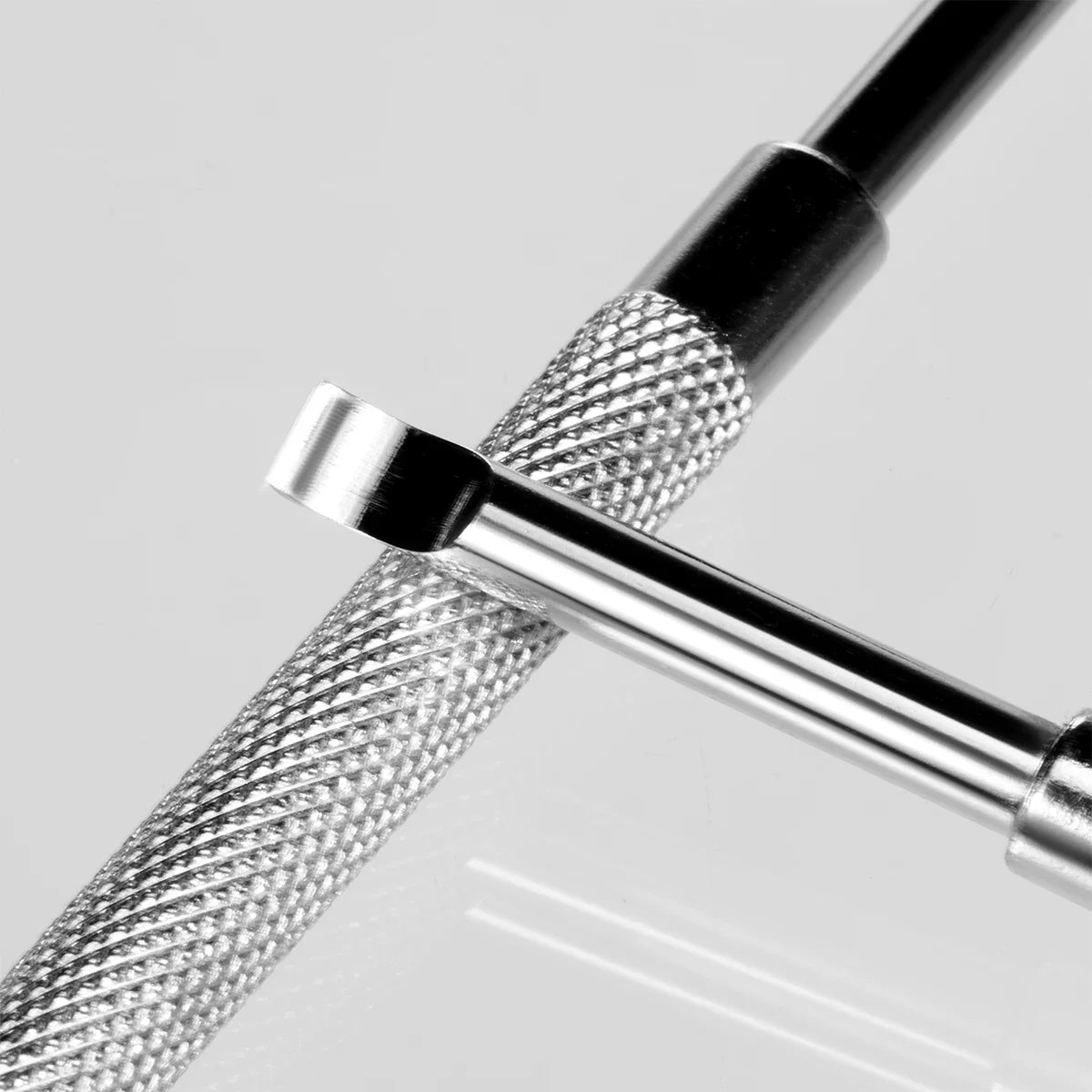 2 Pack Stainless Steel 4mm Watch Hand Remover Tools Levers With Flat Blade Watch Needle Lifting Tool for Watchmaker Qme