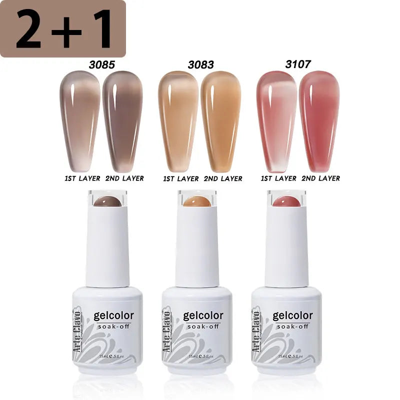 Arte Clavo Gel Nail Polish Art UV LED Manicure Long Lasting Soak Off