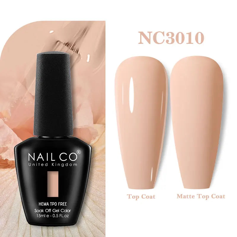 NAILCO Fresh Gel Nail Polish Nails Semi-permanent Varnish Hybrid