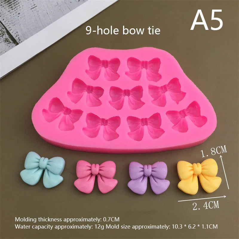 3 6 9 12Grids Candle Soap Crafts Kitchen Baking Mold 3D Flower Qme A2