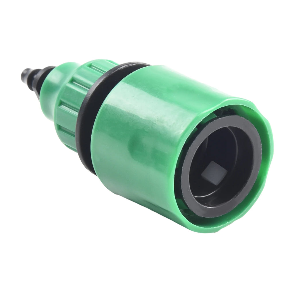 5pcs Plastic Garden Water Hose Quick Connector Micro Irrigation Adapter Connector Cleaning Machine Water Gun Hose Connector Qme