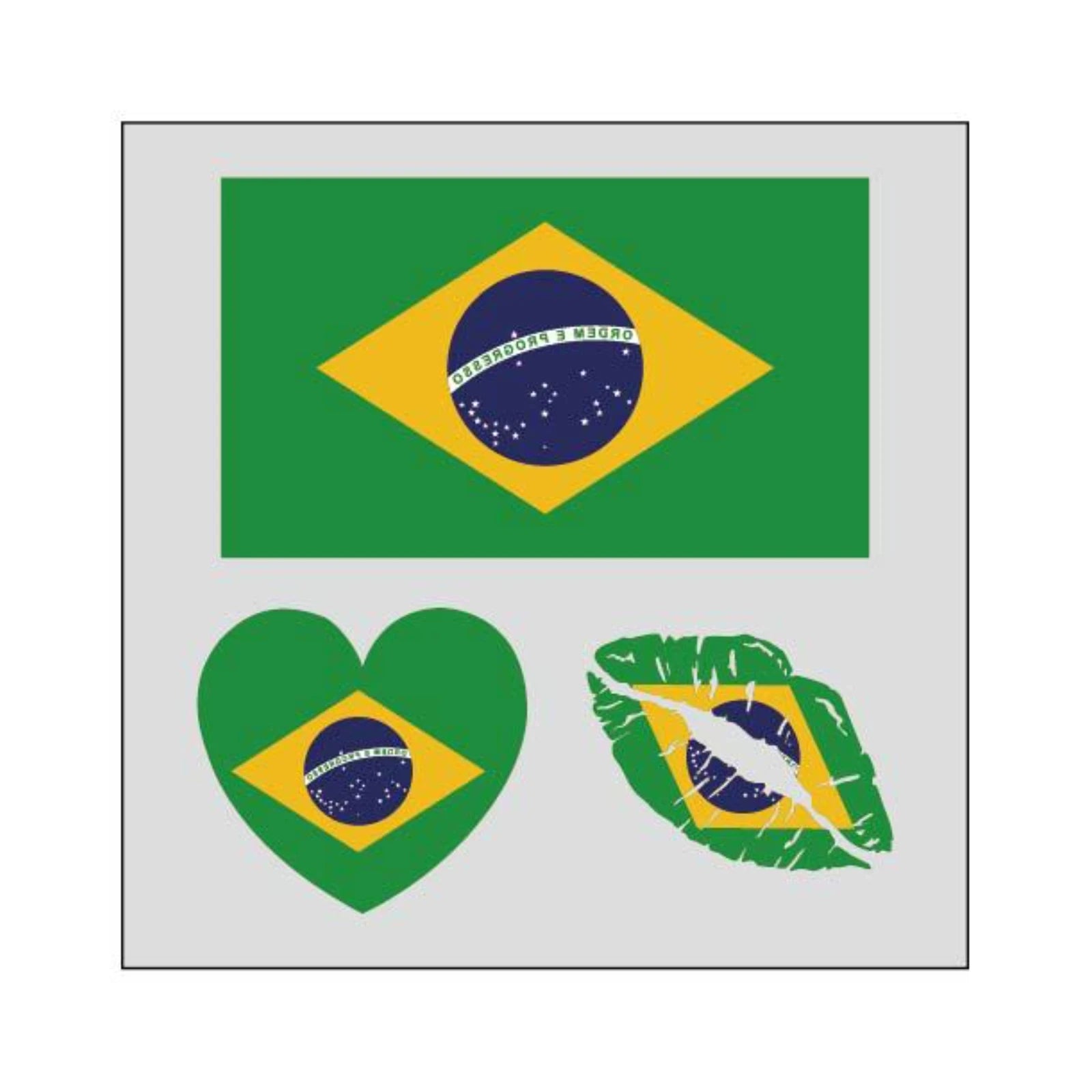 National Flag Football Fan Temporary Tattoos Face Body Decorative Stickers Event Cheering Props Suitable for Adults and Children Qme B
