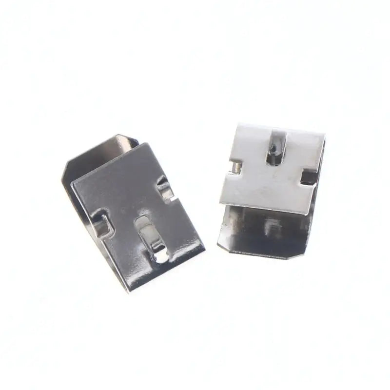 5 DIY Accessories Metal Stamping 18650 AA CR2 9V Leaf Spring Battery Qme
