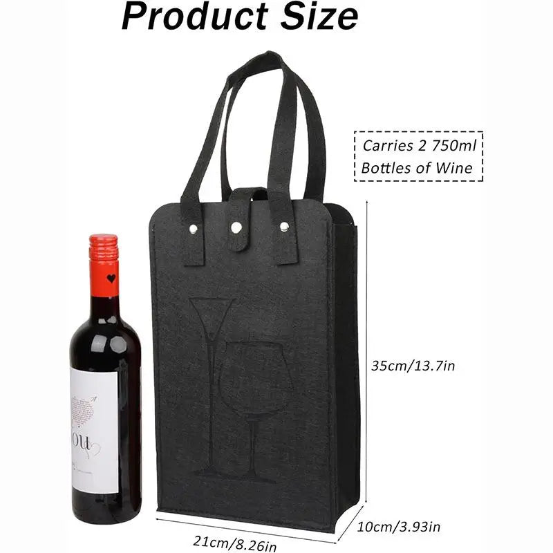 Great Load Bearing Handheld Beverage Packaging Handbag Giftwrap Qme