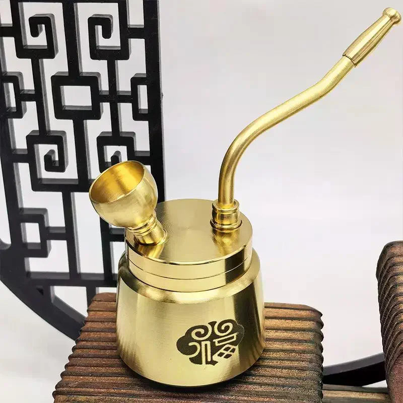 Detachable Brass Filter Pipe Hookah Suitable Tobacco Regular Medium Qme Default Title