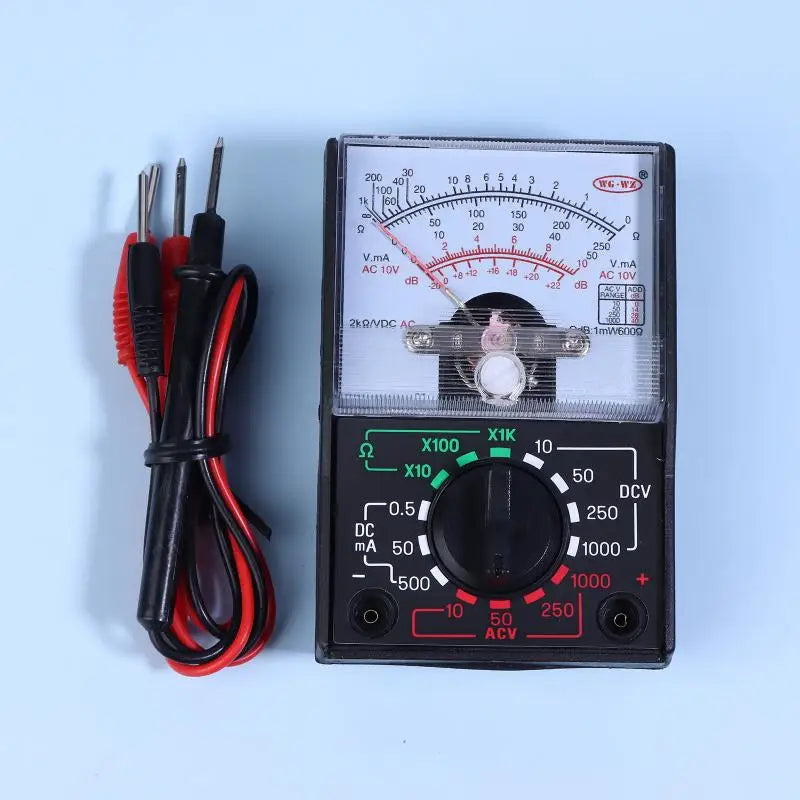 Multimeter Tester Handheld Pointer Voltage School Student Experiment Qme