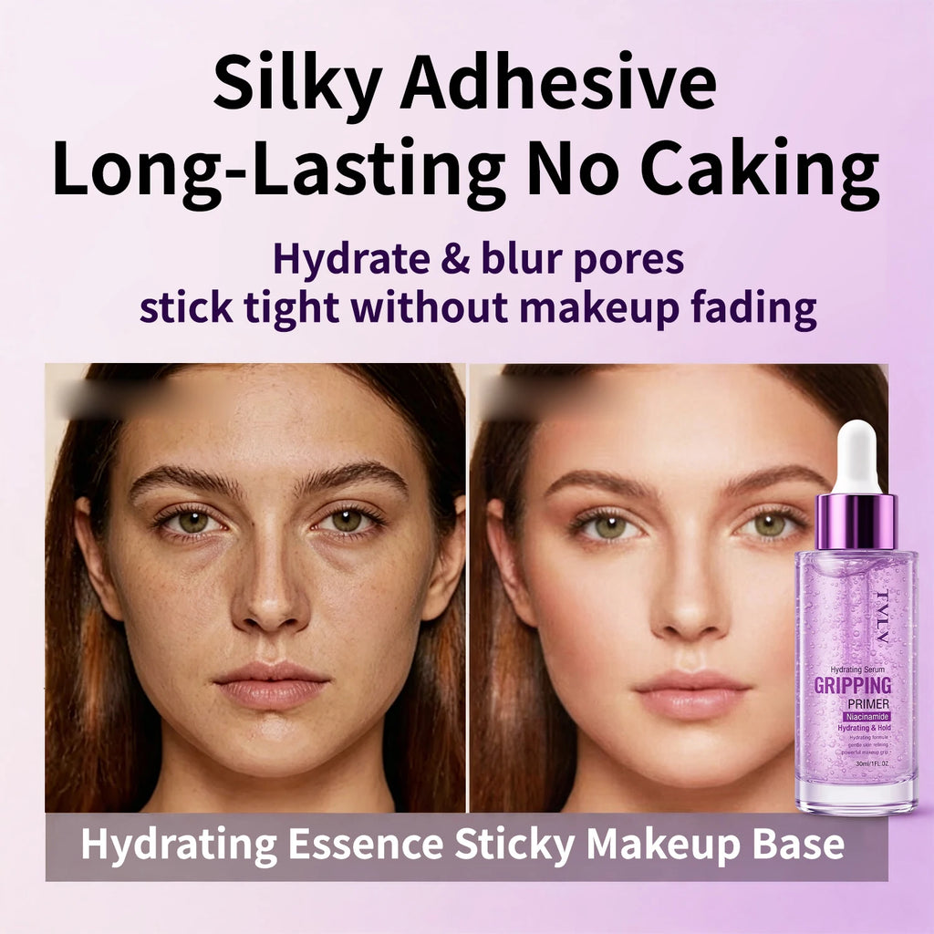 Hydrating Serum Gripping Primer Waterproof Sweat Proof Durable Qme