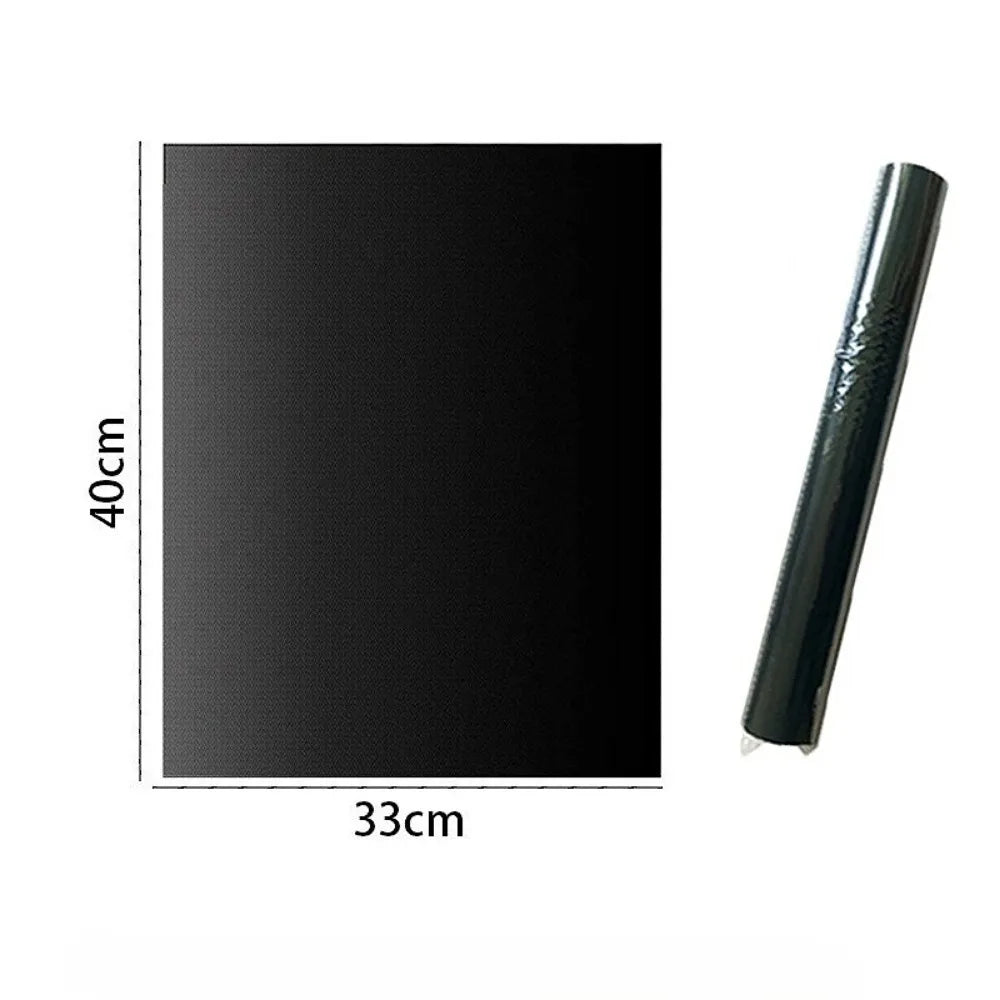 Heat Resistant Reusable Oven Liners Non Stick Anti Dirt Pad BBQ Grill Mat Kitchen Accessory For Baking Barbecue Use Qme 33x40 cm 1PC