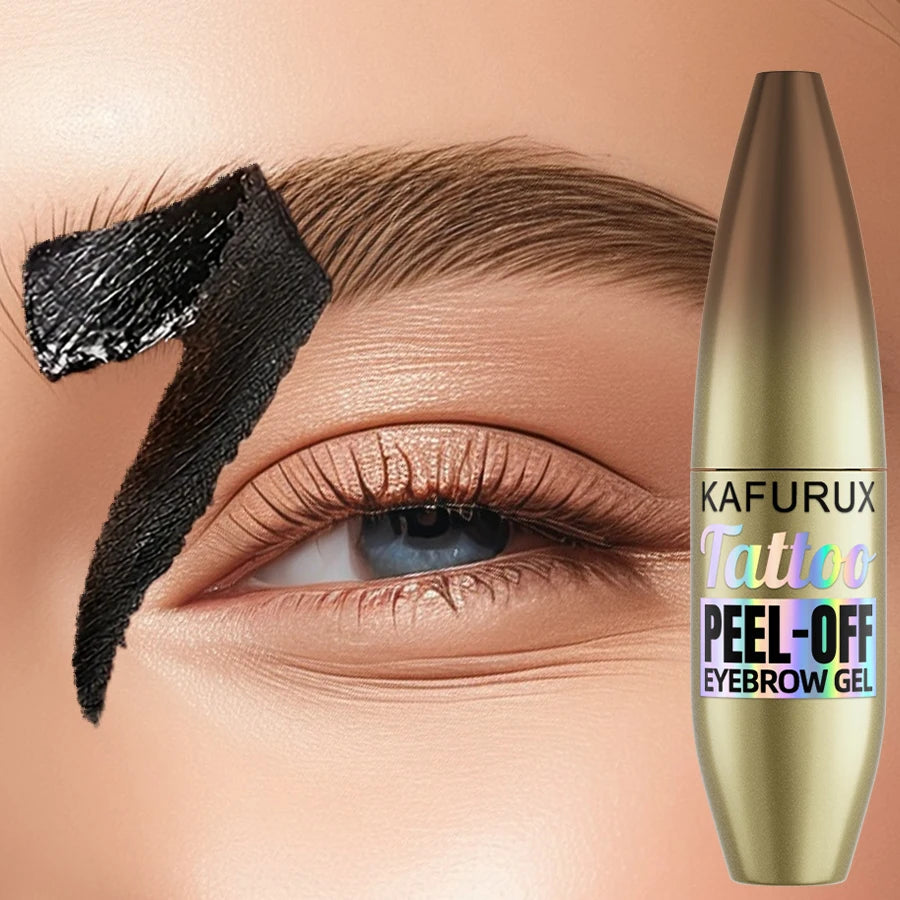 5 Waterproof Tattoo Eyebrow Peel Off Tint Stencils-semi-permanent Qme