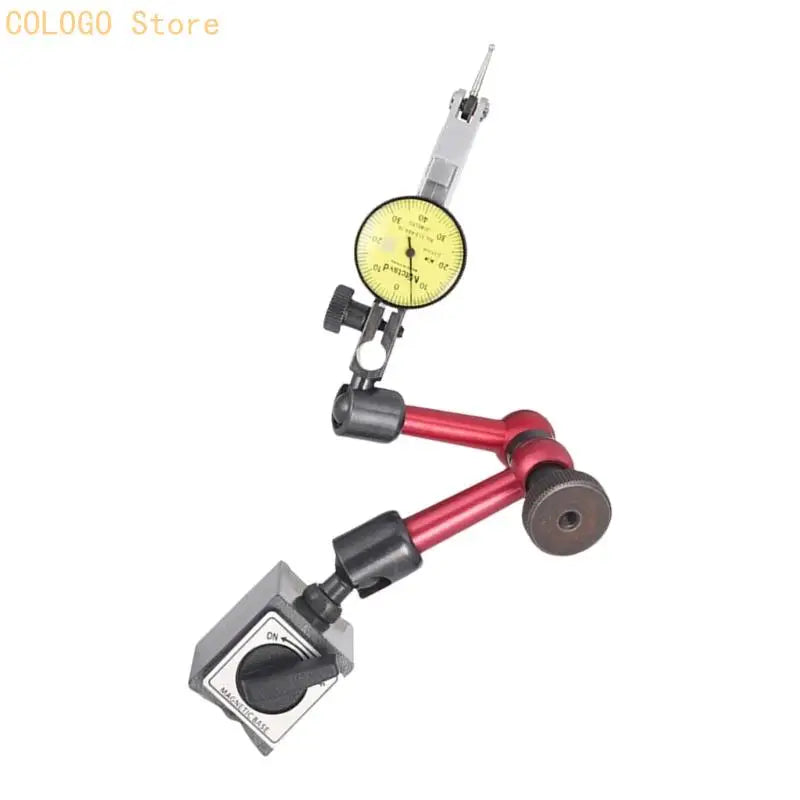 Machine Tool Base Dials Gauges Flexible Arm Permanent Mounting Test Qme