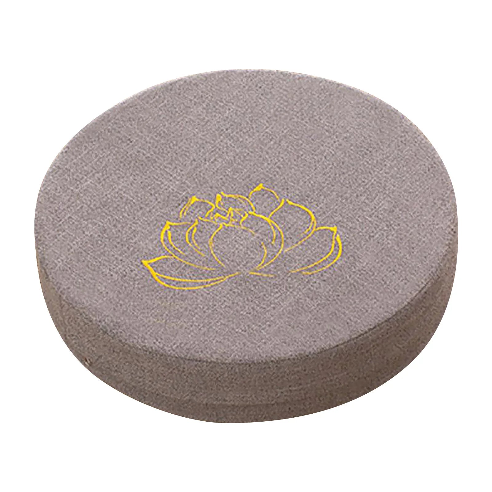 40×6cm Meditation Cushion Hard Foam Cotton Linen Detachable Washable Comfortable Floor Pillow for Balcony Living Room Tatami Qme Light Grey