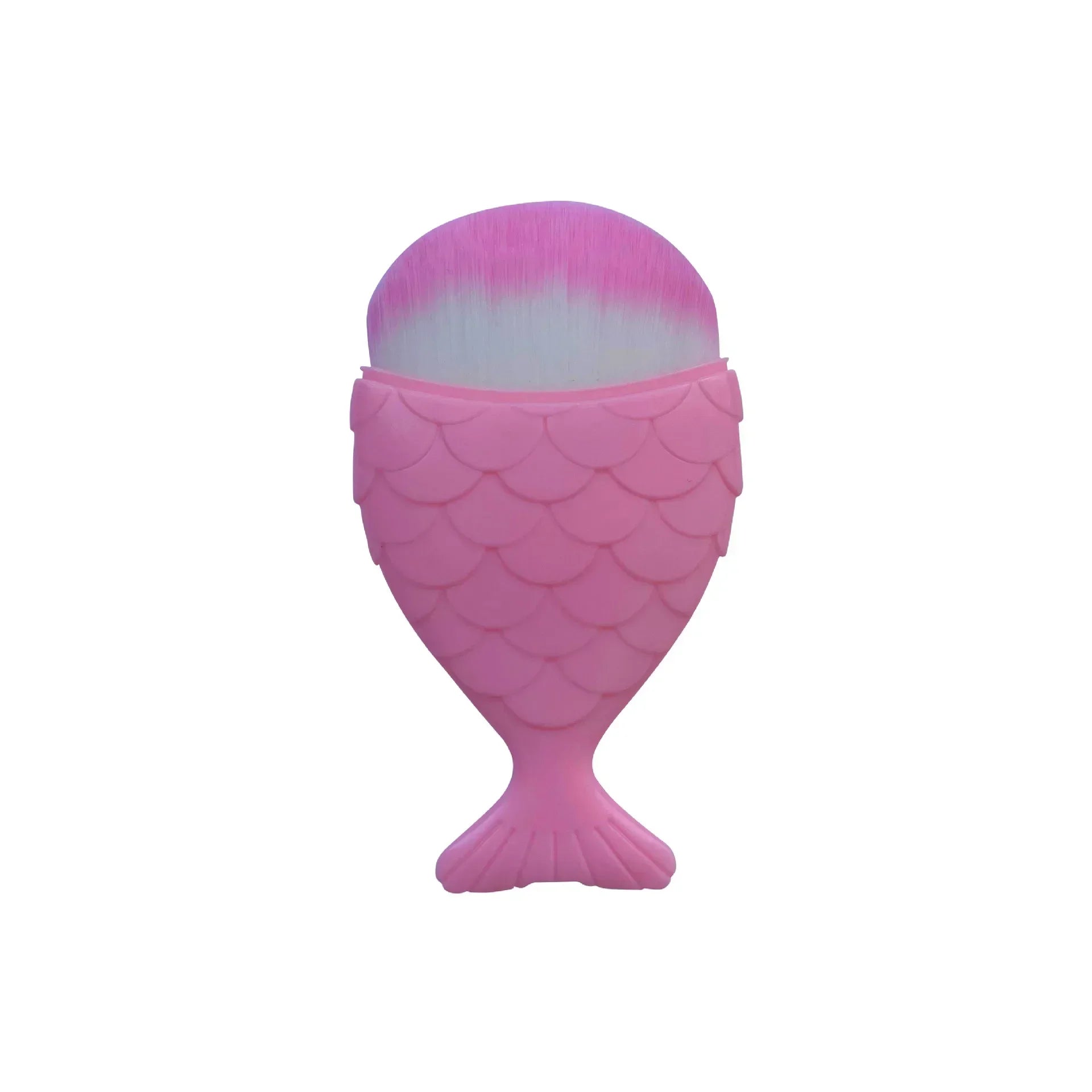 Fish Tail Shape Nail Brush Fishtail Bottom Cosmetic Brushes Soft Cleaning Dust Powder Nails Care Manicure Tool Nail Brushes Qme 10