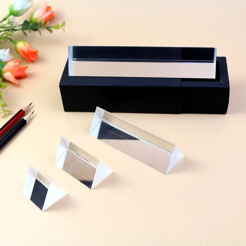 Triangular Prism Rainbow Prisma Crystal Glass Photographic Prisme Qme