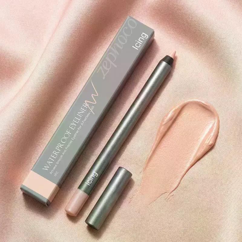 Smooth Eyeliner Gel Pencil Waterproof Long Wear Anti Smudge Easy Qme