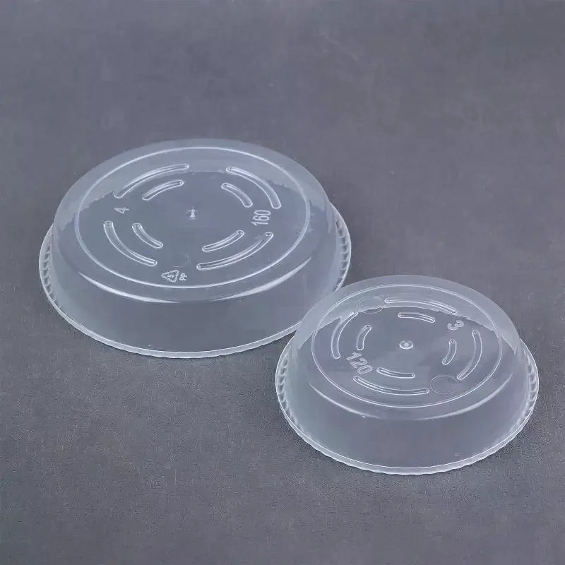 10pcs New Round Flower Pot Tray Clear Desktop Plant Saucer Plastic Trash Storage Flower Pot Base Qme