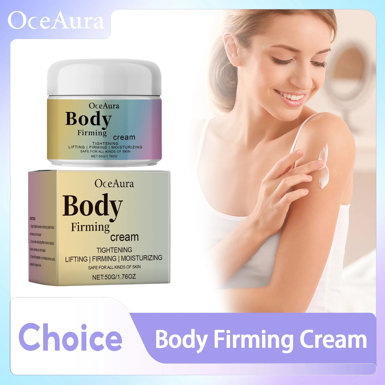 Moisturizing Body Cream Deep Hydrating Dry Skin Collagen Lifting Qme