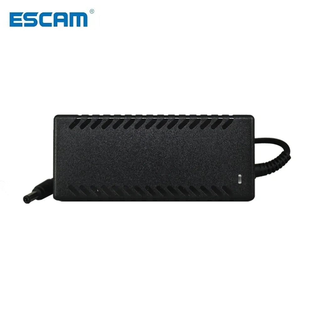 ESCAM Autoeye DC Power Supply 48V 3A Adapter Charger for CCTV POE Camera Qme
