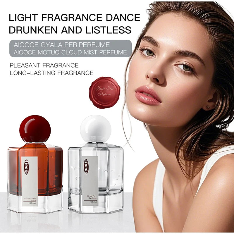 Luxury High-end Women's Perfume Fresh Rose Jasmine Musk Sandalwood Qme