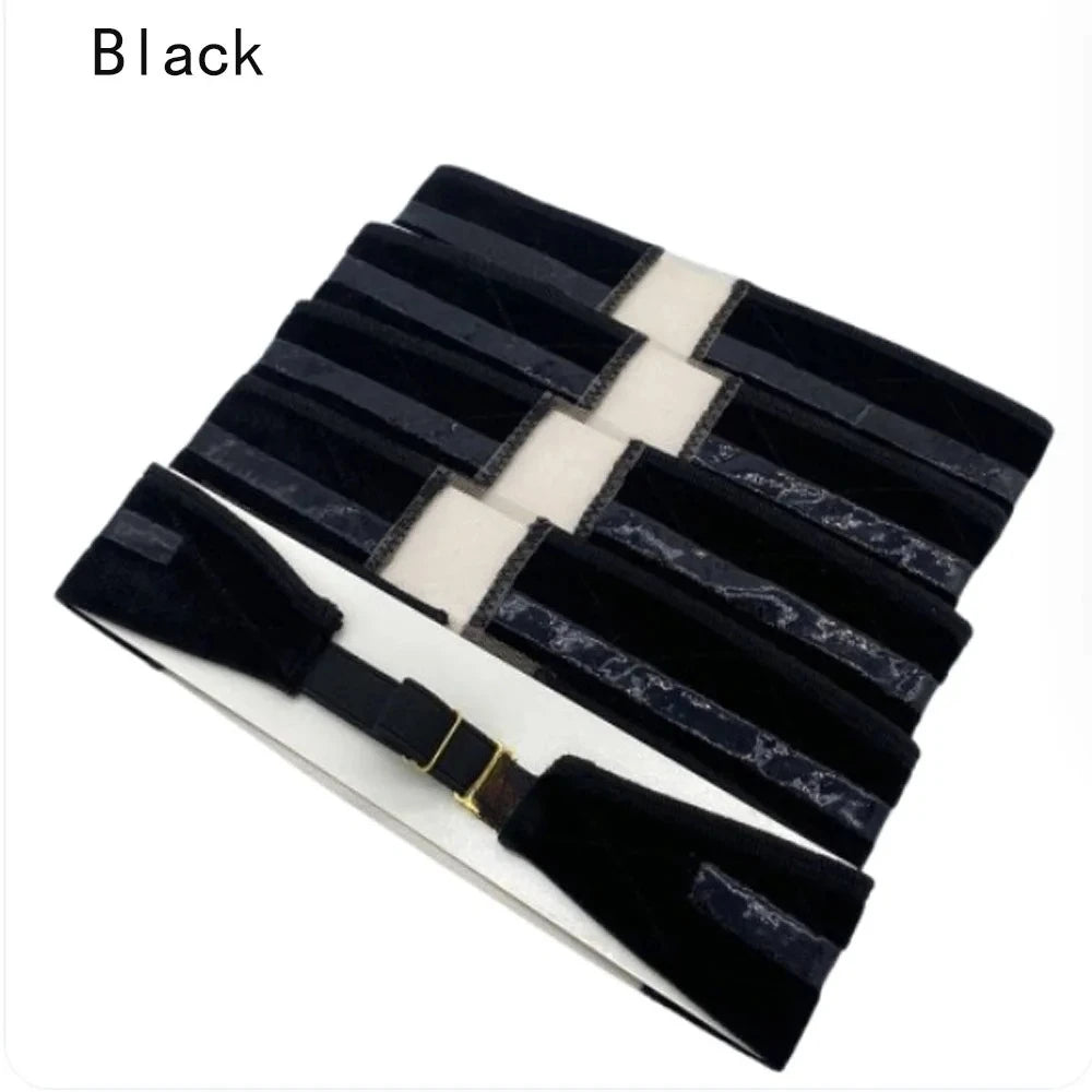 5pcs Velvet Women Wig Grips Headband Women with Silicone Film Headband Velvet to Hold Wigs Hair Accessories Wig Elastic Band Qme black 5pcs