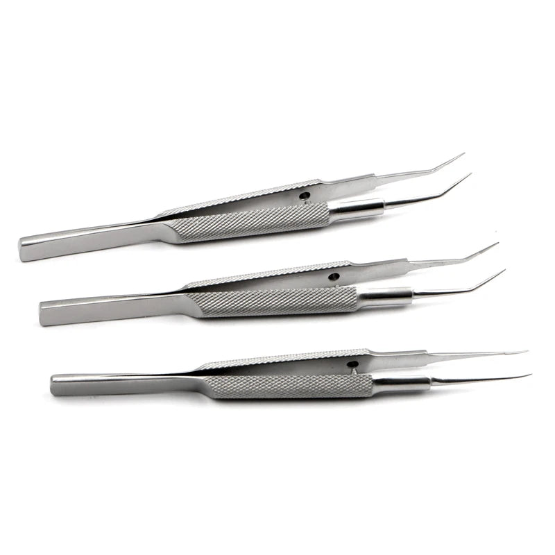 Ophthalmic Microsurgical Forceps Tweezers Stainless Steel Surgical Qme