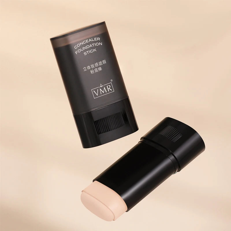 Three-dimensional Concealer Foundation Make-up Stick Waterproof Sweat Qme