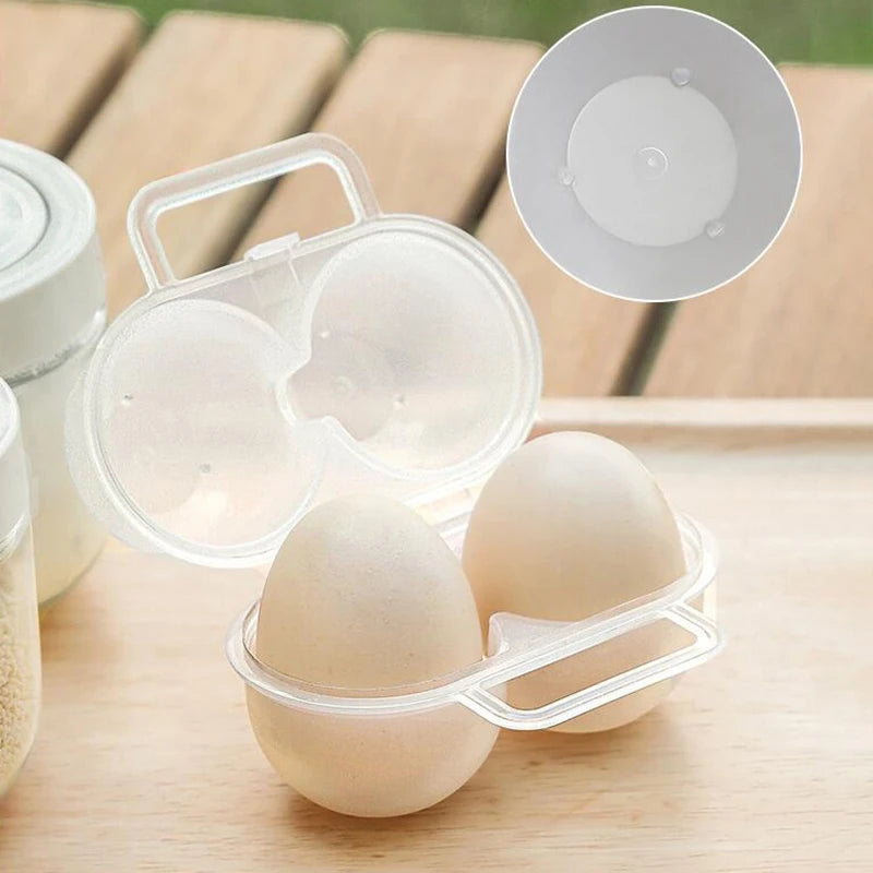 Save Space Refrigerator Egg Dispenser Fixed Portable Storage Box 2 Qme