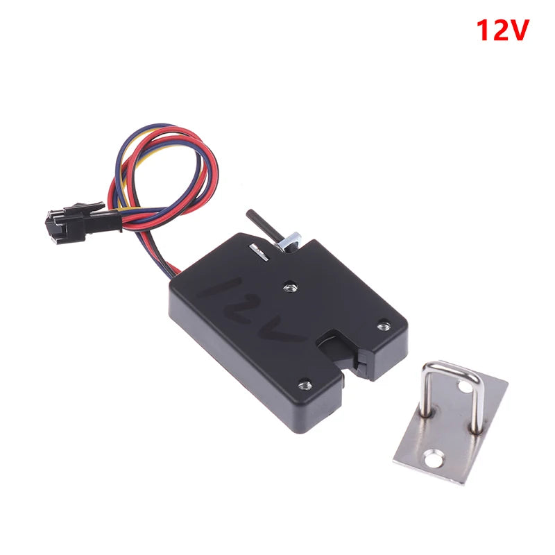 DC 5V 12V 24V Mini Small Electric Control Cabinet Door Lock Cabinet Lock Locker Drawer Lock Electronic Lock Access Control. Qme 12V