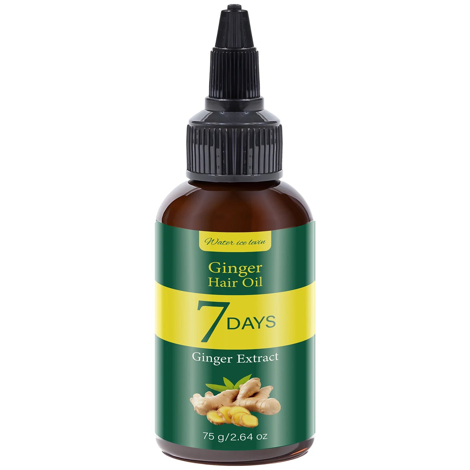 Ginger Hair Oil with Biotin & Keratin, 7 Days Smooth & Supple Hair Care Qme Nourishing