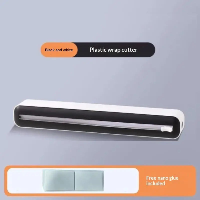 Sliding Tear Cling Film Cutter Multifunctional Dual Use Aluminum Foil Qme A1