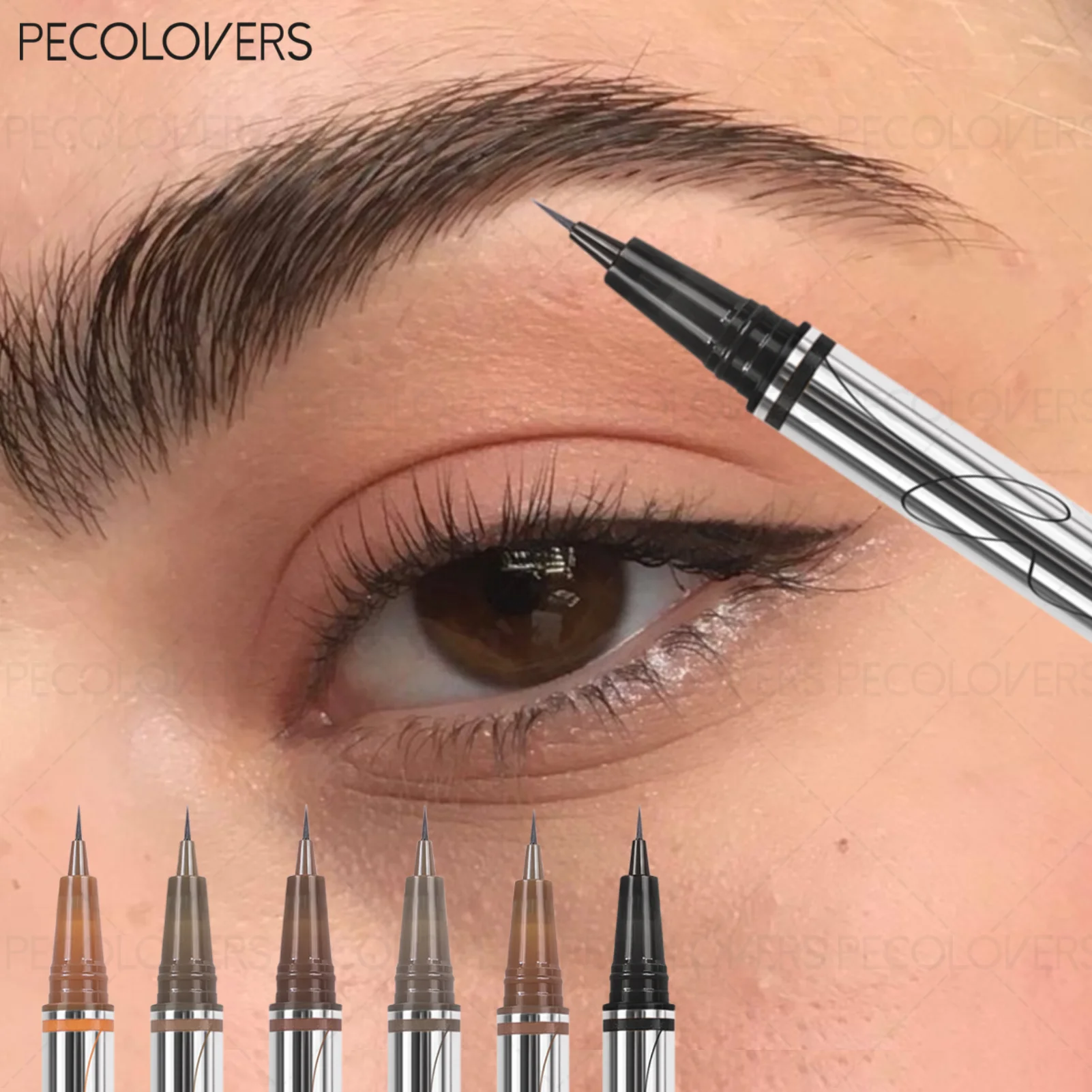Long-lasting Non-fading Eyebrow Product Ultra-fine Tip Pencil Created Qme