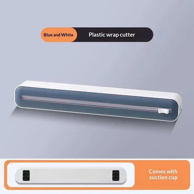 Sliding Tear Cling Film Cutter Multifunctional Dual Use Aluminum Foil Qme A7