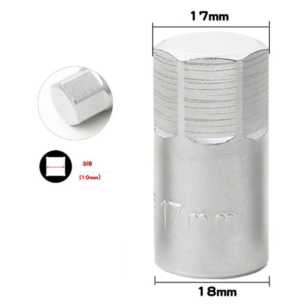 Hand Tools Gearbox Screw Wrench High Quality M16/H17/S8/S10 Socket Wrench 1pc For Auto Repairing Gearbox Gearbox Oil Drain Screw Qme H17