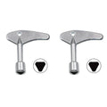 1 Single Inner Triangular Key Elevator Inside Triangle Water Meter Qme 2PC