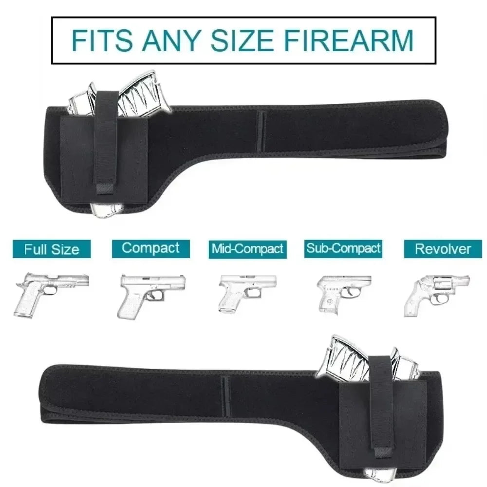 Outdoor Gun Holster Multifunctional Concealed Carrying Waist Qme