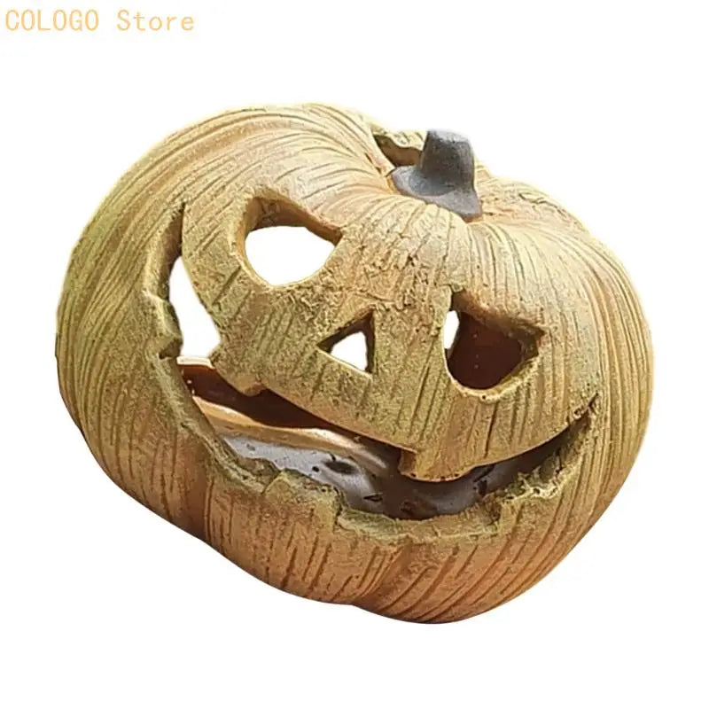 Pumpkins Fish Tanks Accessory Halloweens Ornaments Multiple Caves D0LD Qme