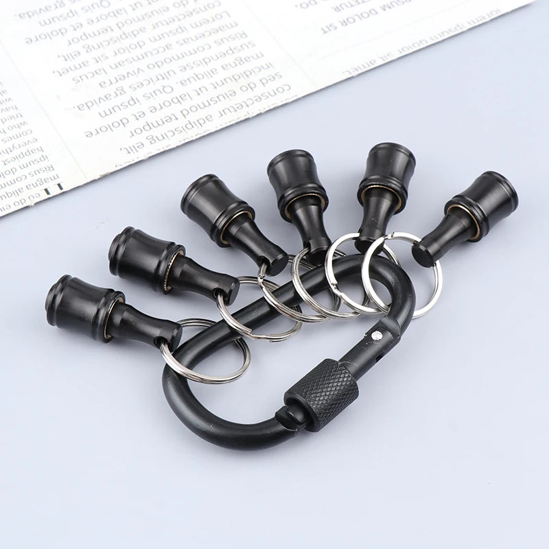 Extension Bar Keychain Adapter Bit Holder 1 Hex Screwdriver Bits Qme